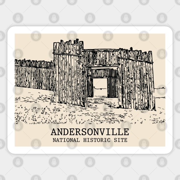 Andersonville National Historic Site Magnet by Lakeric